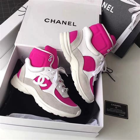 chanel sneakers size 11|Chanel sneakers high top.